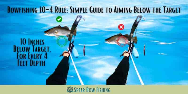 Bowfishing 10-4 Rule Simple Guide to Aiming Below the Target